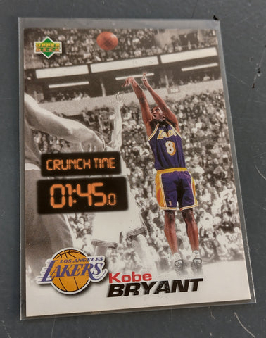 1997 Upper Deck Crunch Time Kobe Bryant #22 Trading Card