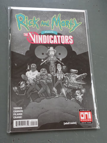 Rick and Morty presents the Vindicators #1 NM- (2nd print) Variant