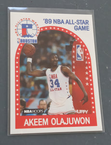 1989-90 NBA Hoops Akeem Olajuwon All-Star Game #178 Trading Card