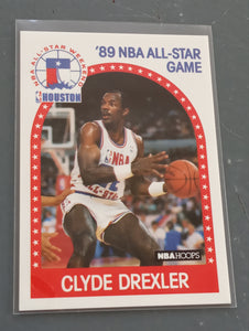 1989-90 NBA Hoops Clyde Drexler All-Star Game #69 Trading Card