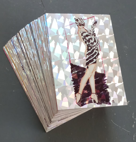 Olivia DeBerardinis 2 Prism Trading Card Set