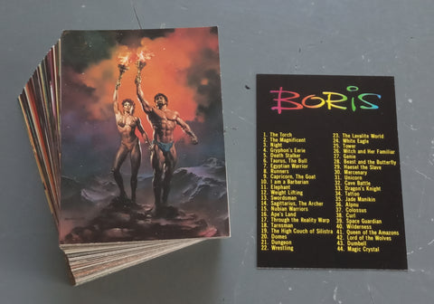 Boris Vallejo Trading Card Set