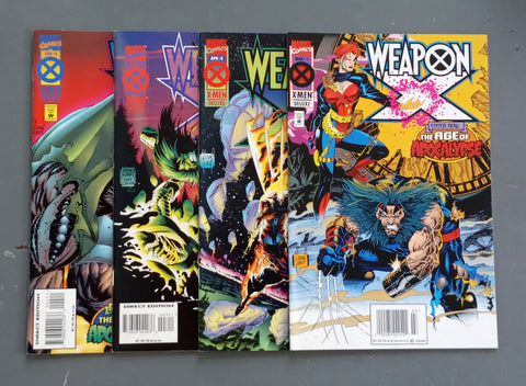 Weapon X #1-4 VF+ Complete Set