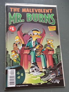 Malevolent Mr. Burns #1 NM