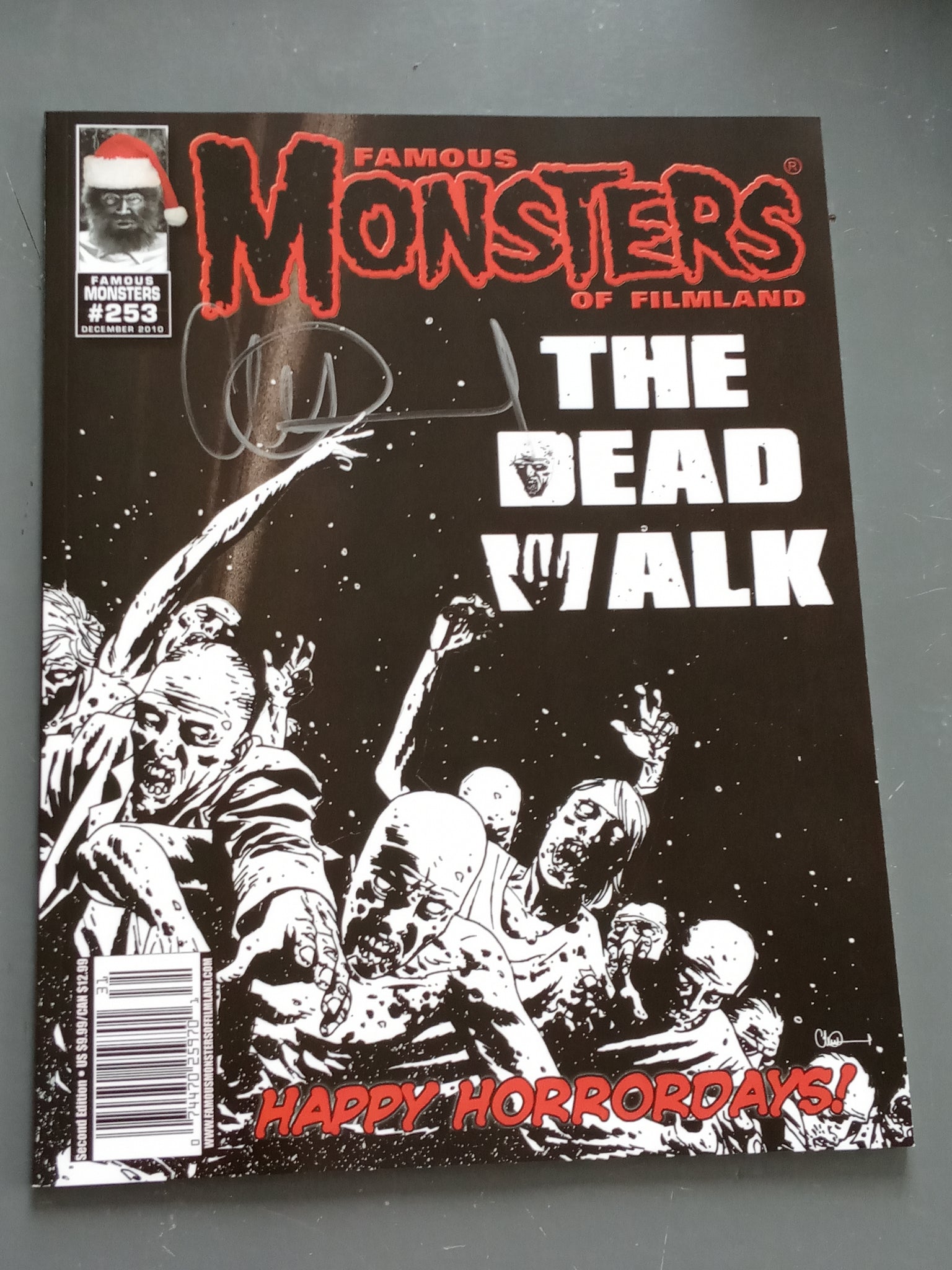 Famous Monsters of Filmland #235 NM- Charlie Adlard Signed Variant C