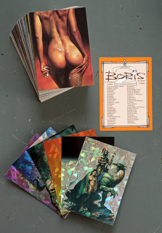 Boris Vallejo 2 Trading Card + Prism Set