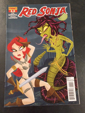 Red Sonja #4 NM- Stephanie Buscema Variant