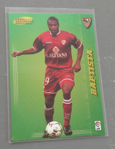 2004-05 Panini Mega Cracks La Liga Julio Baptista #375 Trading Card