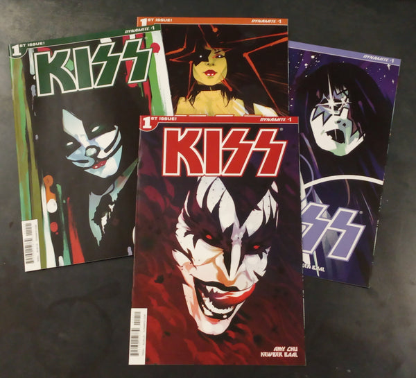 Kiss #1 NM Variant Cover Set