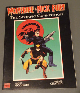 Wolverine Nick Fury The Scorpio Connection Graphic Novel VF/NM