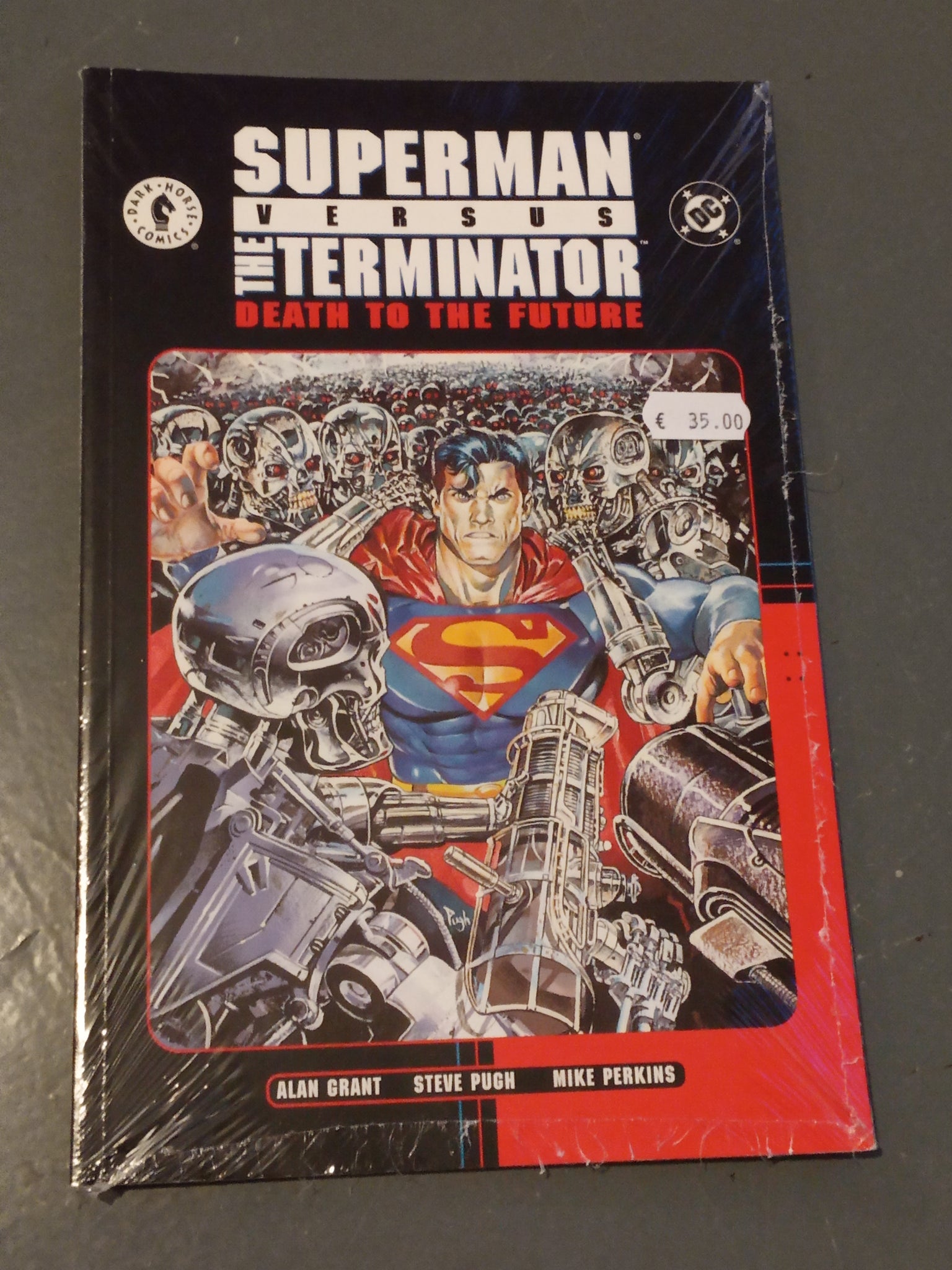 Superman vs The Terminator Death to the Future TPB NM