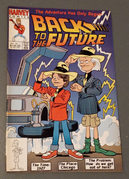 Back to the Future #1-4 VF/NM Complete Set