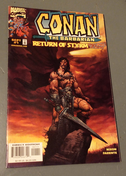Conan the Barbarian Return of Styrm #1-3 NM- Complete Set