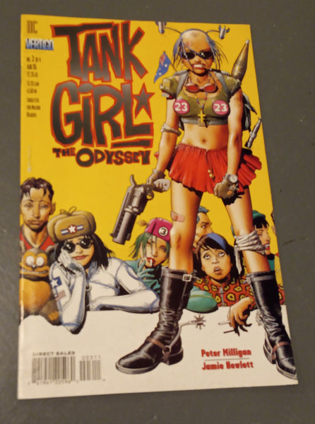 Tank Girl The Odyssey #1-4 FN to VF/NM Complete Set