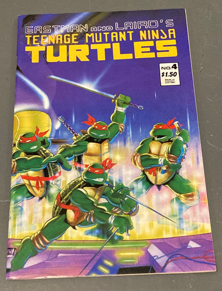 Teenage Mutant Ninja Turtles #4 VF (2nd print) Variant