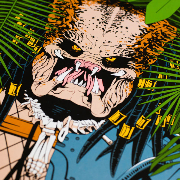 Predator "One Ugly Motherfucker" - Matthew Skiff Limited Edition Metallic Screen Print
