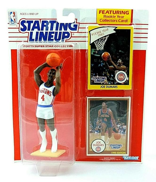 Starting Lineup 1990 NBA Basketball Series Joe Dumars Figure