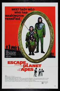 Escape from the Planet of the Apes 27x41" Original 1-Sheet Movie Poster (1971)