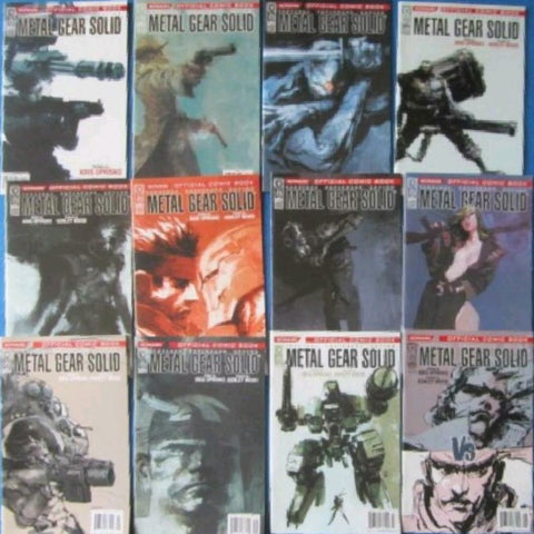 Metal Gear Solid #1-12 VF/NM Complete Set
