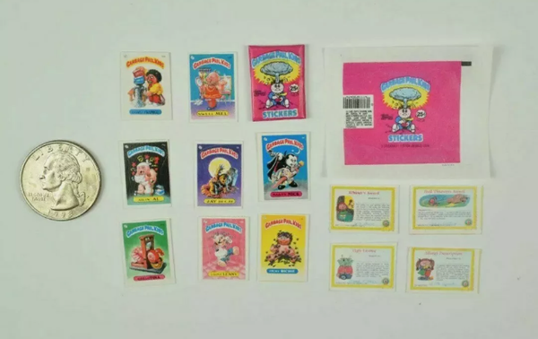 Super Secret Fun Club "I had that" Garbage Pail Kids Original Series 1 Custom Mini Trading Card Box (#4/50)