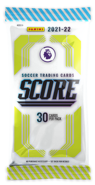 2021-22 Panini Score Soccer Premier League Fatpack Box