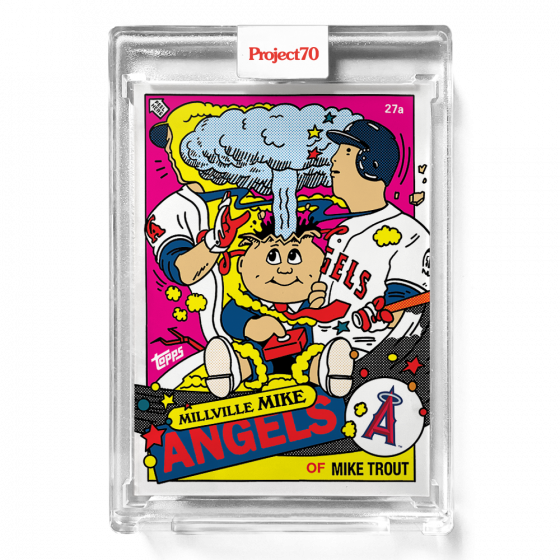 Topps Project70 card #357 - Mike Trout by Ermsy