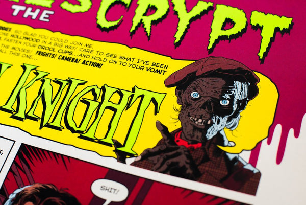 Tales from  the Crypt "Demon Knight" - Matthew Skiff Limited Edition GitD Screen Print