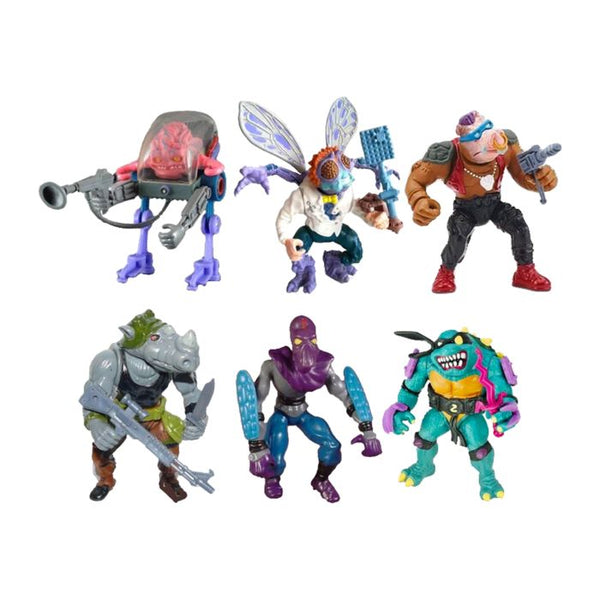 Teenage Mutant Ninja Turtles Classic Collection Villain Figures 6-Pack