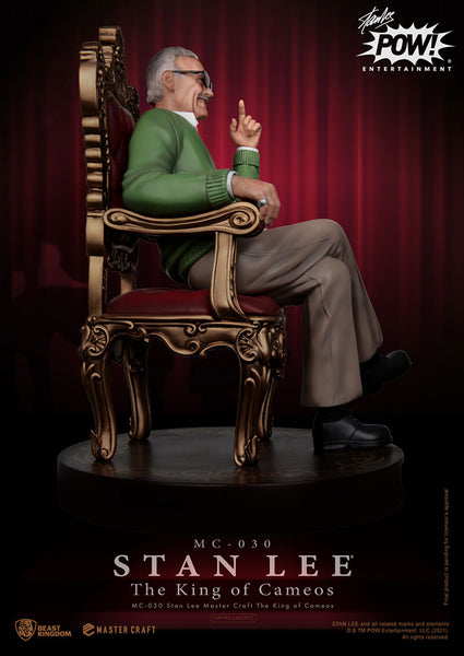 Stan Lee King of Cameos Sideshow Statue